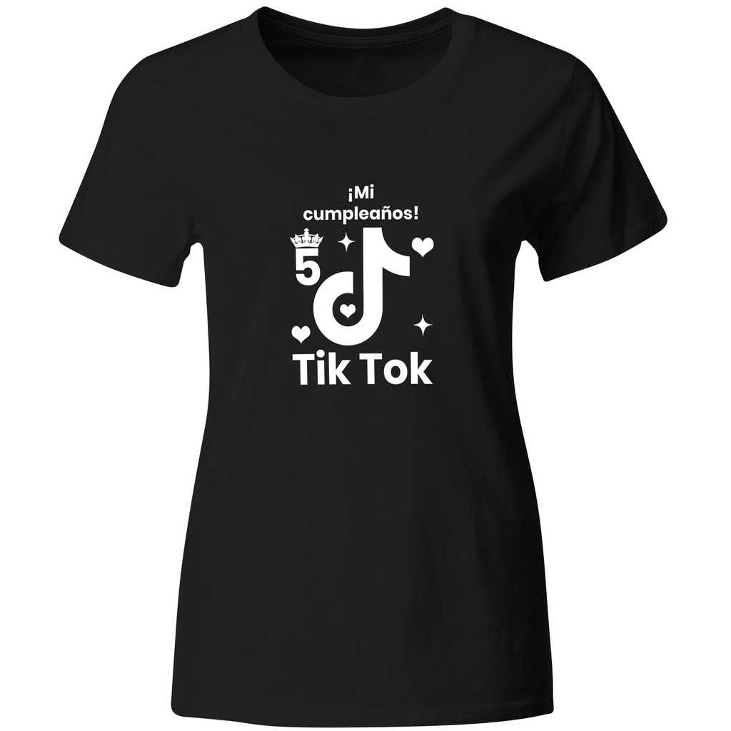 Tiktok, texto y número personalizado