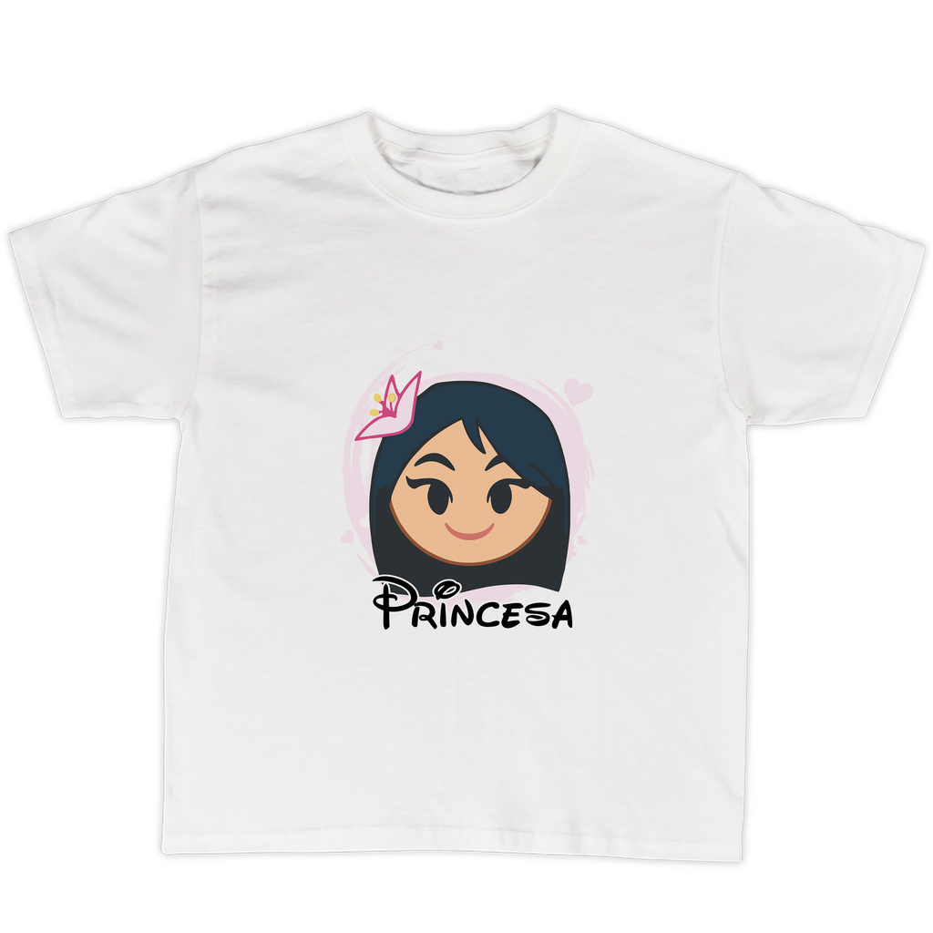 Playeras mamá e hijos:  Mamá de una princesa Mulan kawaii. DM668