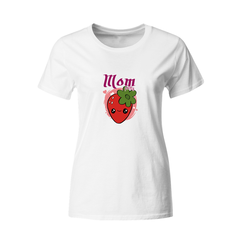 Playeras mamá e hijos:  Mamá fresa DM669