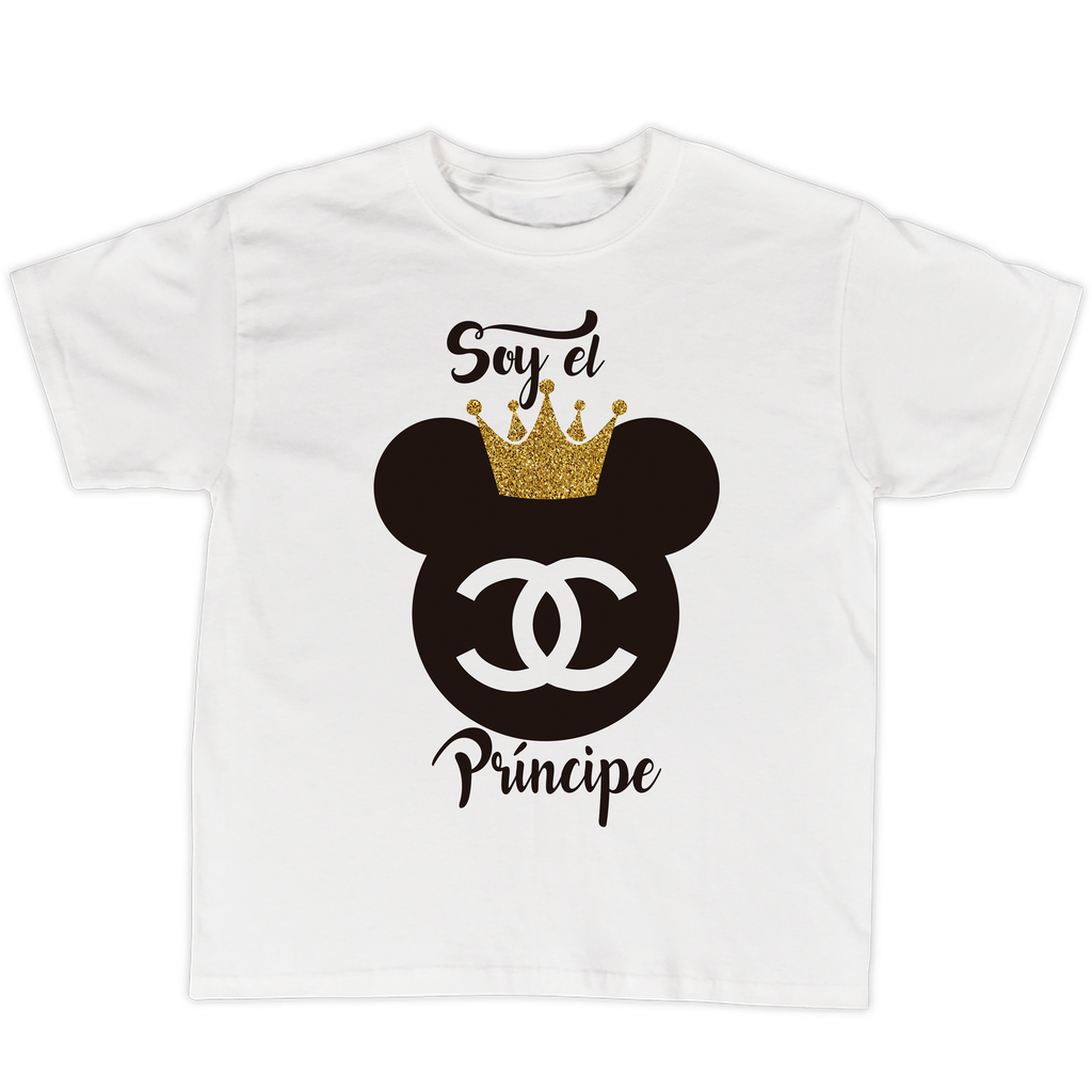 Playeras mamá e hijos:  Mamá de un príncipe mm12