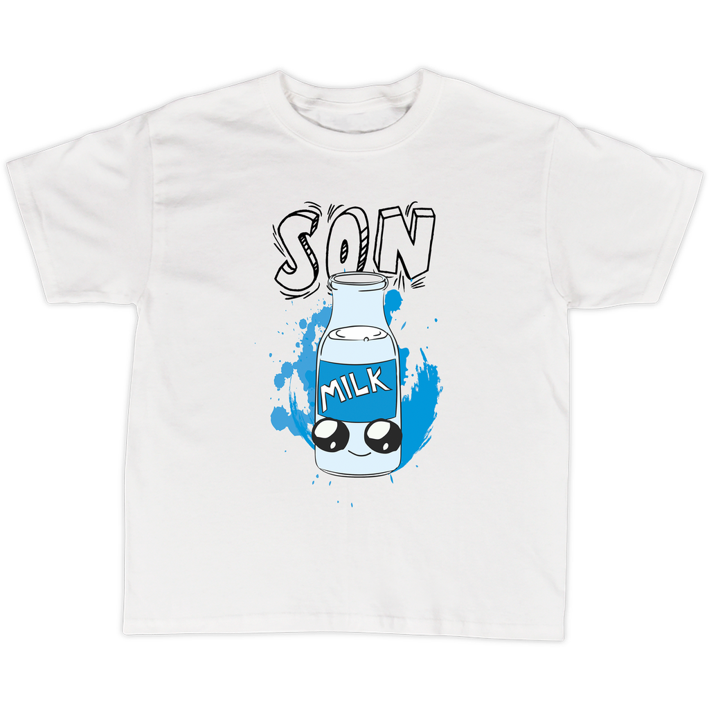 Playeras Papá E Hijos Pp89. Frases chistosas cerveza y leche