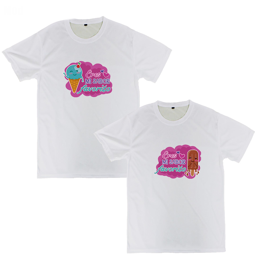 Playeras parejas:  Eres mi sabor favorito. (1/2)