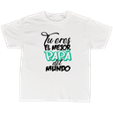 Playeras Papá E Hijos Pp99. Frase tú eres la mejor hija