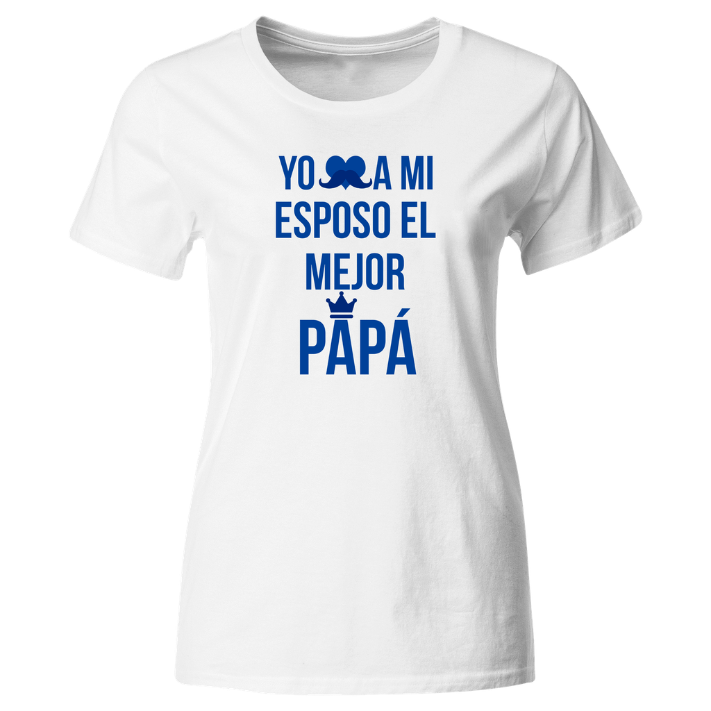 Playeras Papá E Hijos Pp156. mi esposo el mejor papá