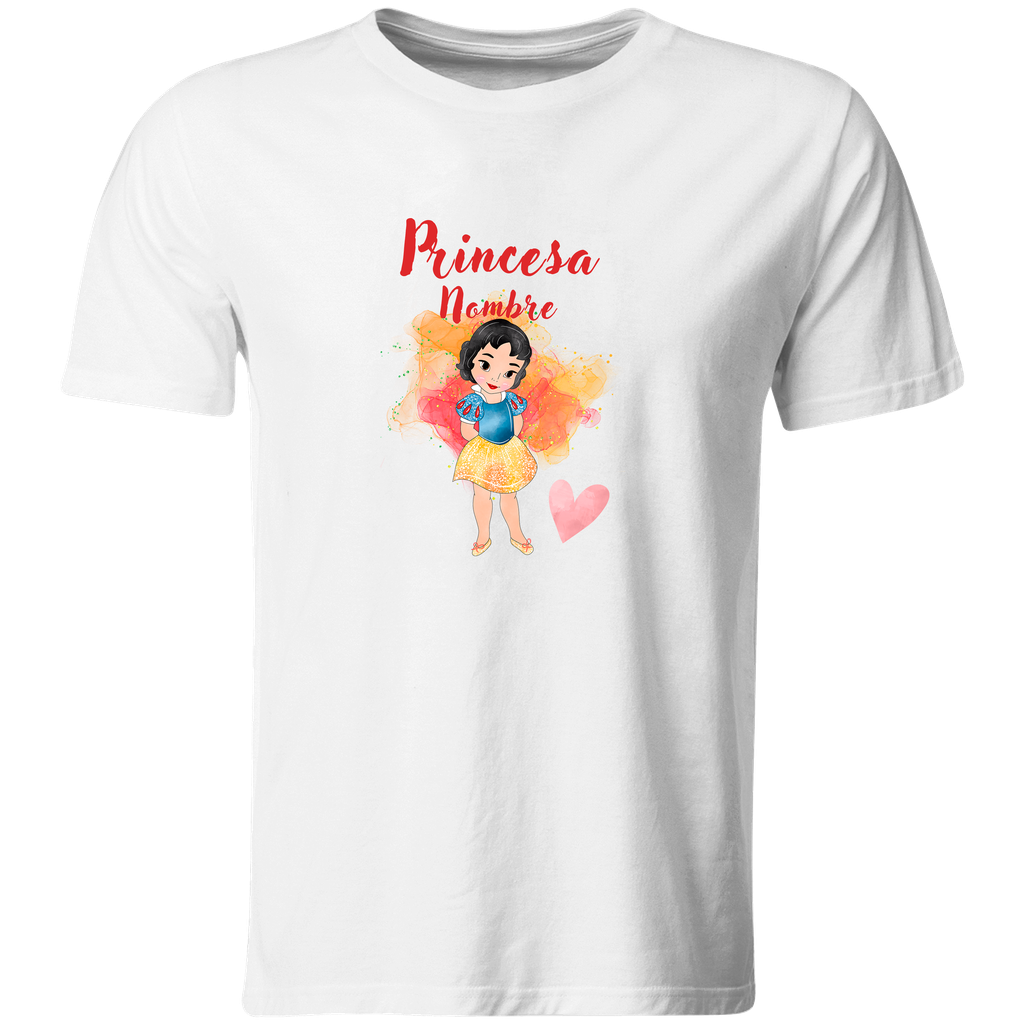 Playera Personalizada Pc27.  Papá Mamá E Hija: Princesa