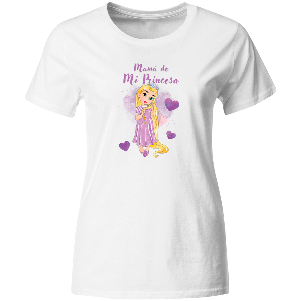 Playera Personalizada Pc29.  Papá Mamá E Hija: Princesa