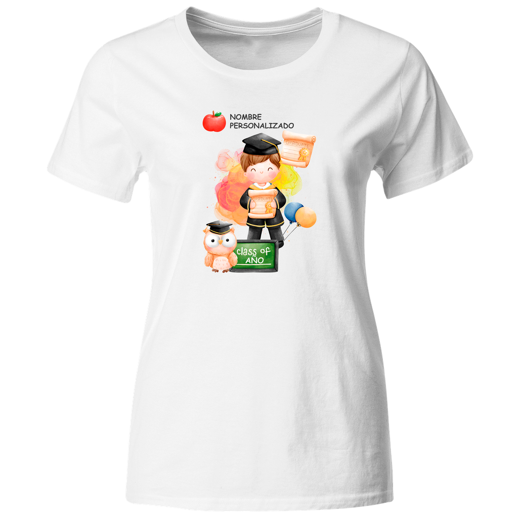 Playera Personalizada Graduación  Gra19. Graduados Kawaii