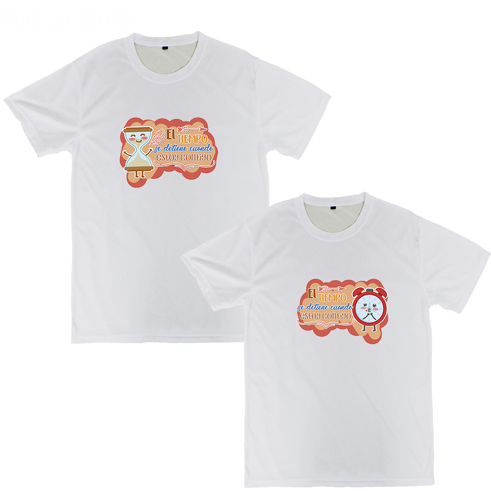 Playeras parejas:  El tiempo se detiene contigo. (1/2)