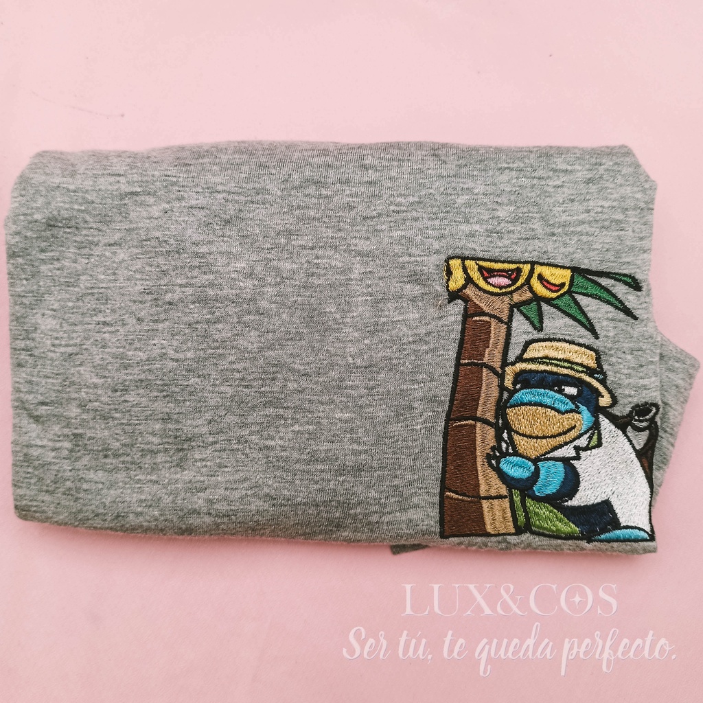 Playera bordada: Pokemón blastoise, Juan Gabriel.