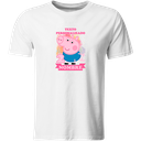 Playera Personalizada Cumpleaños Pc48. Peppa Pig Cerdita