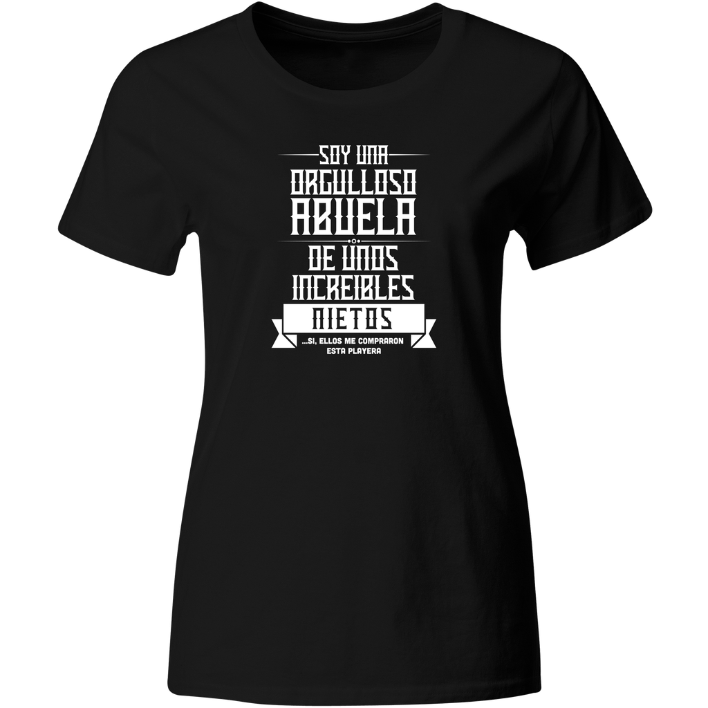 Playera Color Ab16. Día Del Abuelo Abuela Abuelitos