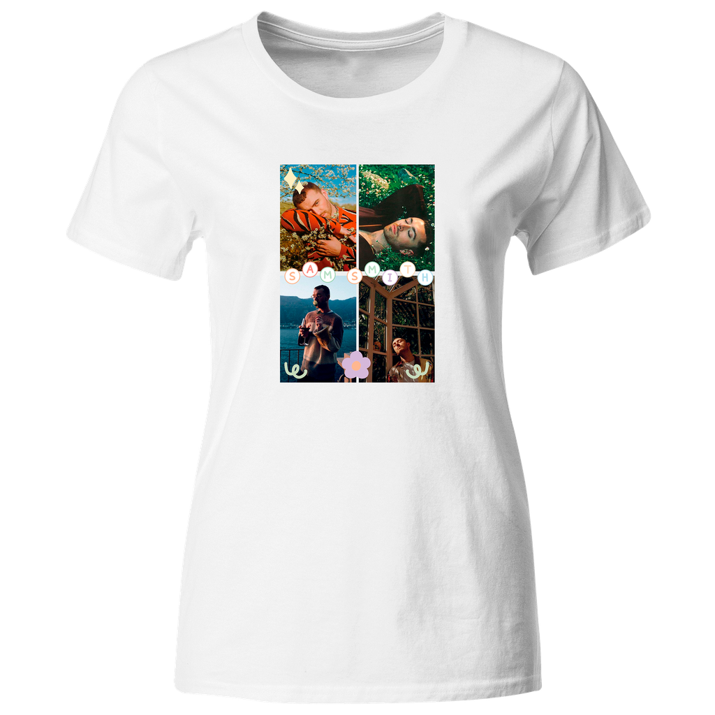 Playera Individual Lk653. Sam Smith fans concierto musica 
