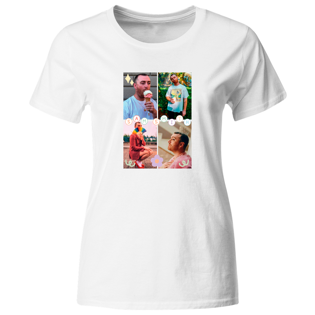 Playera Individual Lk654. Sam Smith Fans Concierto Musica 