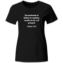 Playera Color Ic57. Frase Cristiana Religiosa: Salmo 37:5