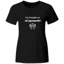 Playera Color Ic62. Frase: La terapia es mi superpoder