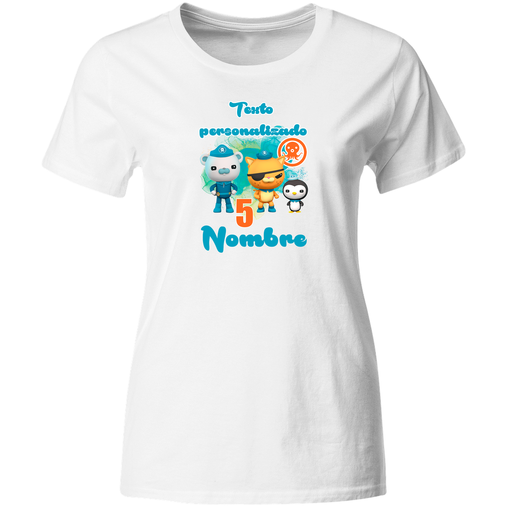 Playera Personalizada Cumpleaños Pc71. Octonauts Octonautas