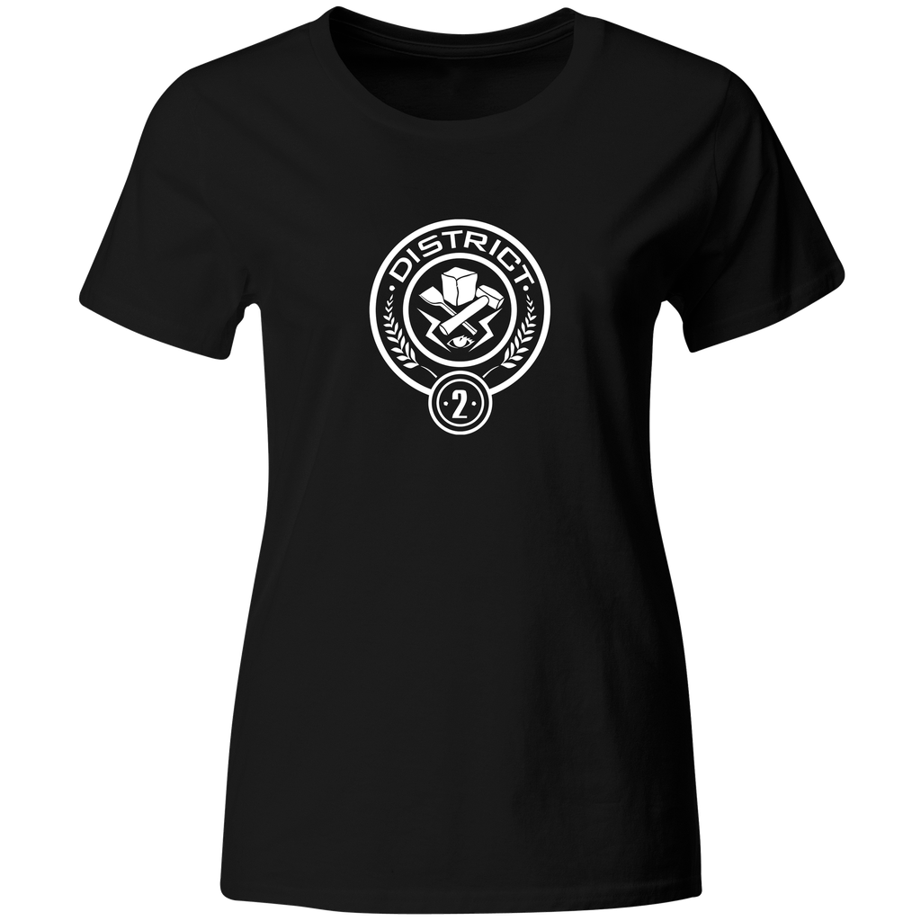 Playera Color Ic67. Los Juegos Del Hambre Sinsajo Distrito 2