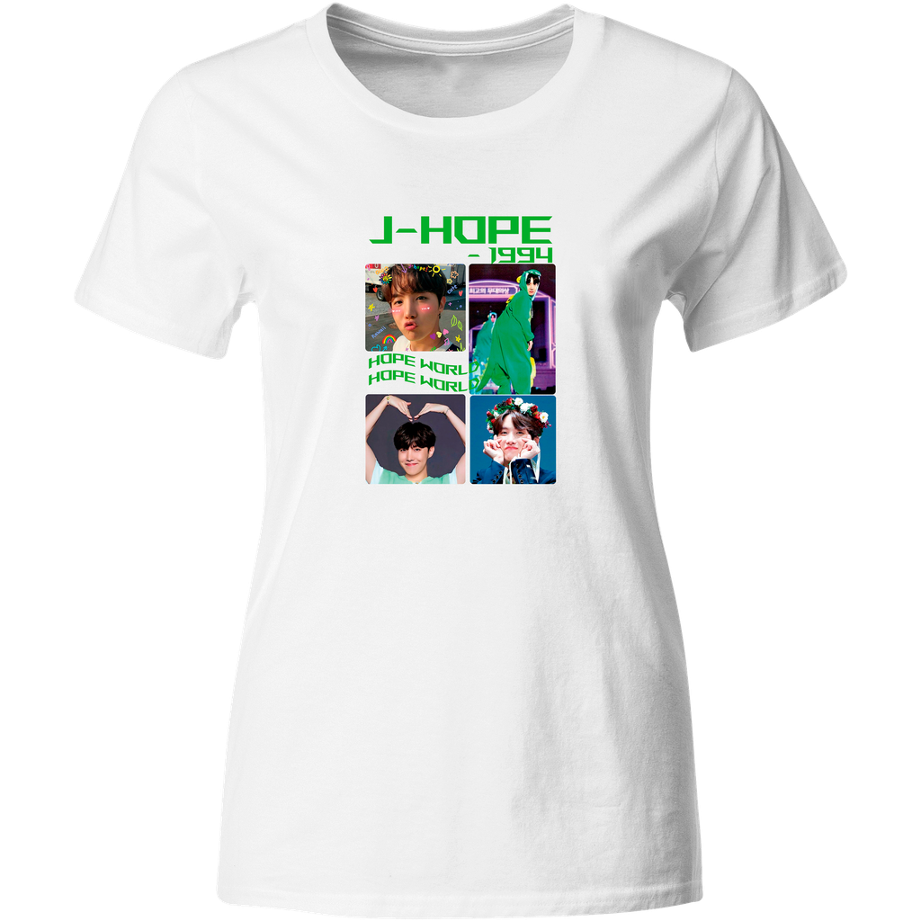 Playera Individual Lk681. J-hope BTS K-pop idols coreanos 
