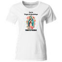 Playera Religiosa Rg19. Virgen De Guadalupe Todo Es Posible.