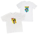 Playeras parejas:  V e g e t a  y  B u l m a. (1/2)
