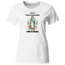 Playera Religiosa Rg28. Virgen De Guadalupe Todo Es Posible.