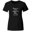 Playera Color Rg39 Religiosa. Frase: Nunca es suerte... Dios