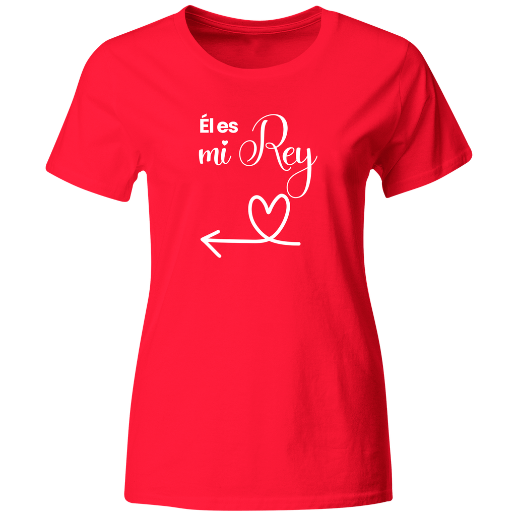 Playera Lsv5. Parejas "Él es mi rey. Ella es mi reina". 