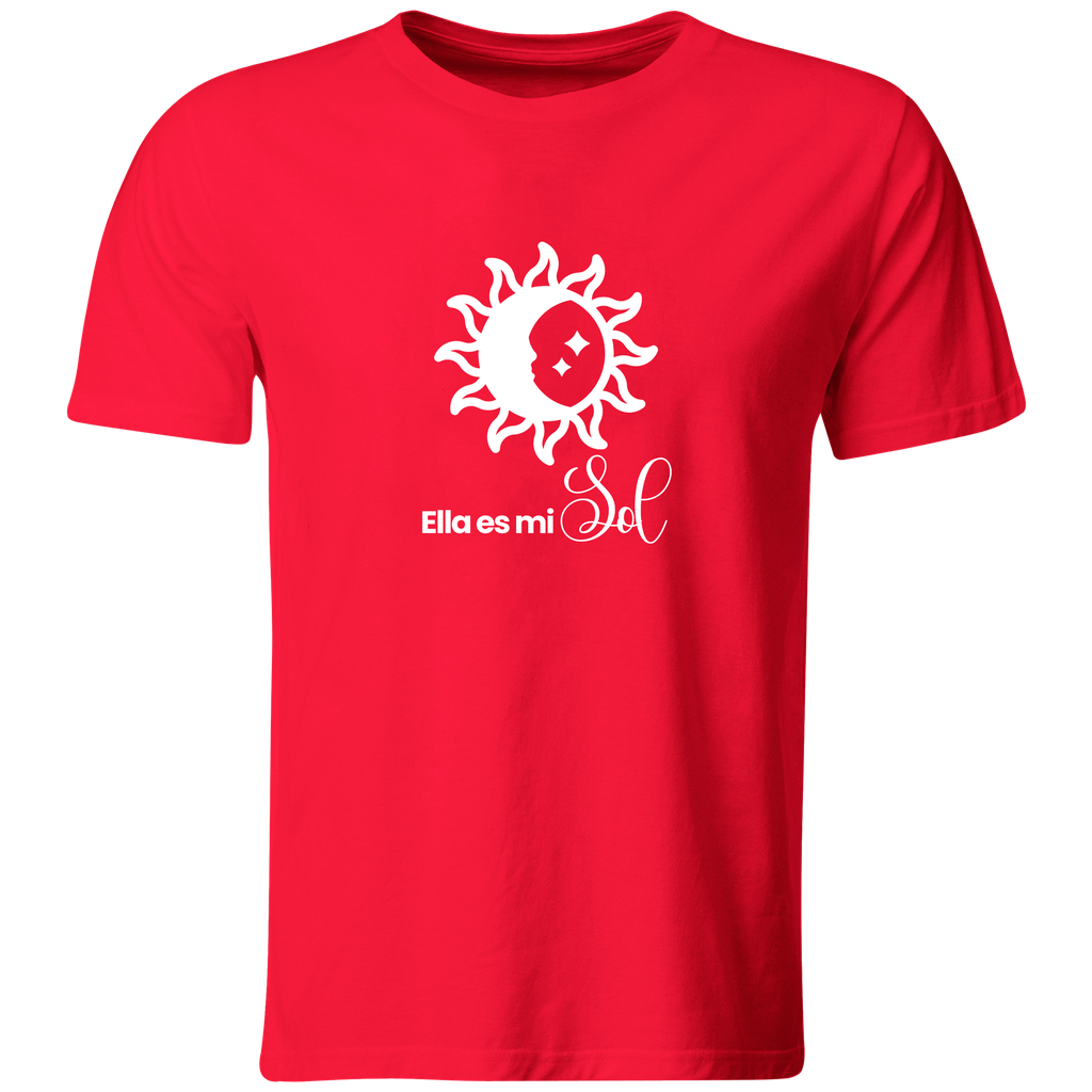 Playera Lsv9. Parejas: Él Es Mi Luna / Ella Es Mi Sol