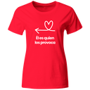 Playera Lsv10. Parejas: Ella Es Quien Aguanta Mis Ronquidos / él es quien los provoca 