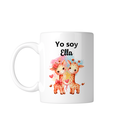 Tazas Personalizadas Lsv17. Dúo 2 de tazas. Loco por ella...
