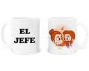 Taza Parejas Tapp58. El jefe | La jefa del jefe. 2 pz