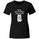 Playera Color Ic92. meme Godin hasta la ultima gota de cafe