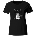 Playera Color Ic94. Meme: Programador mi codigo esta alimentado por café