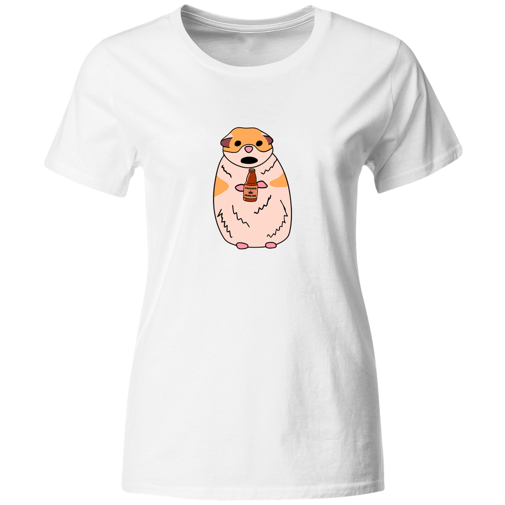 Playera Individual Lk710. Hamster asustado meme anime 