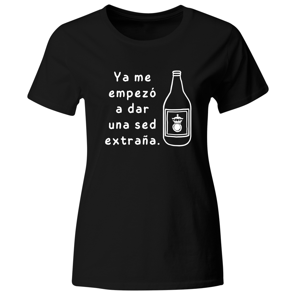 Playera Color Ic132. Frase Meme: sed extraña borracho