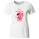 Playera Personalizada Cumpleaños Pc95. Mimi Minnie Rosa Mickey Ratoncita 