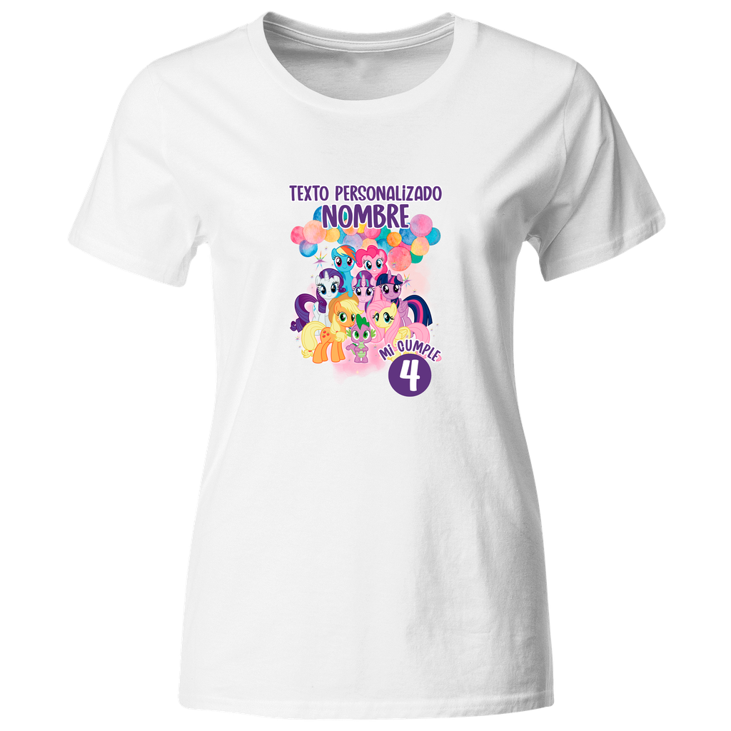 Playera Personalizada Cumpleaños Pc97. My little Pony