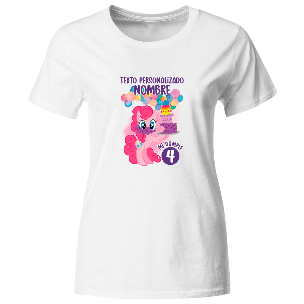 Playera Personalizada Cumpleaños Pc99. My little Pony 