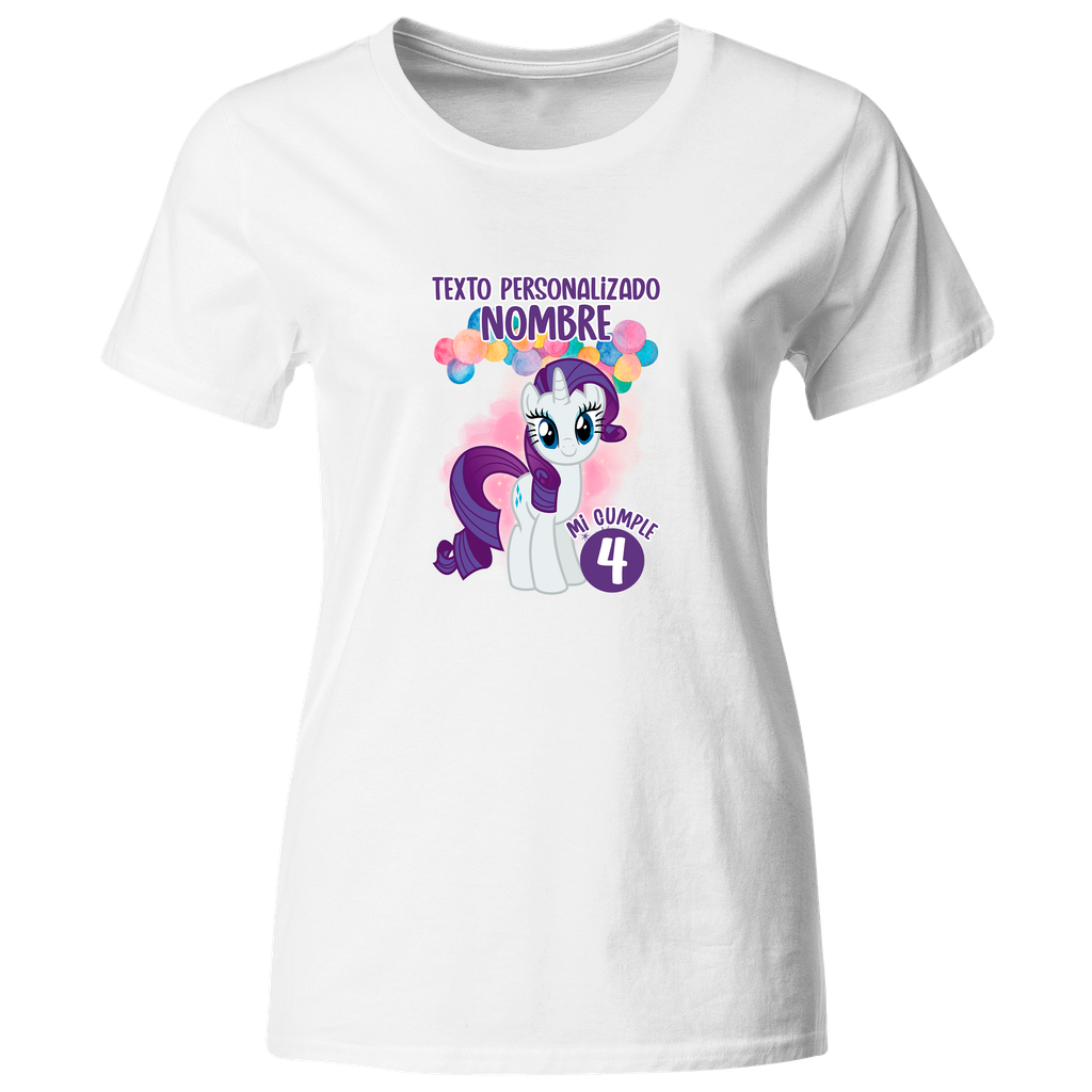 Playera Personalizada Cumpleaños Pc100. My little Pony