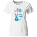 Playera Personalizada Cumpleaños Pc109. Princesa Hielo Elsa. Frozzen