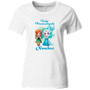 Playera Personalizada Cumpleaños Pc113. Princesa Anna y Elsa. Frozzen