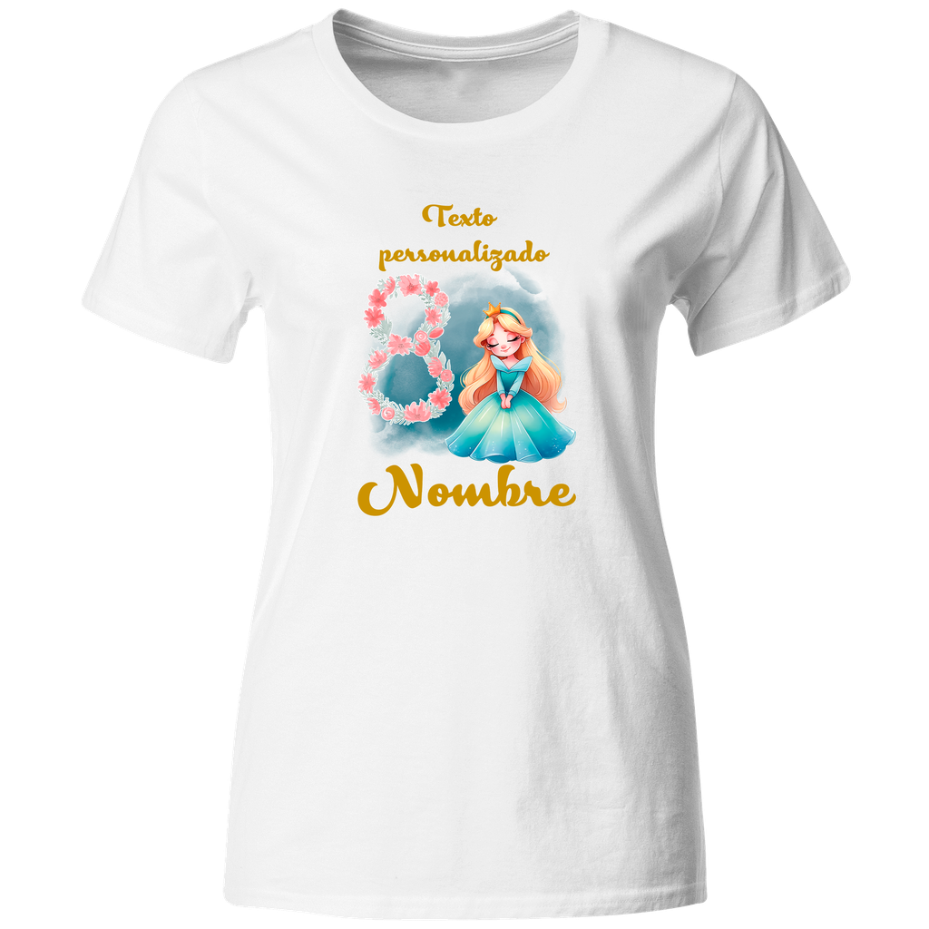 Playera Personalizada Cumpleaños Pc116. Princesa Aurora. La bella durmiente