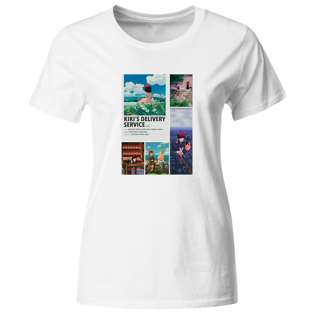 Playera Individual Lk722. Series Anime: Kiki´s Delivery Service
