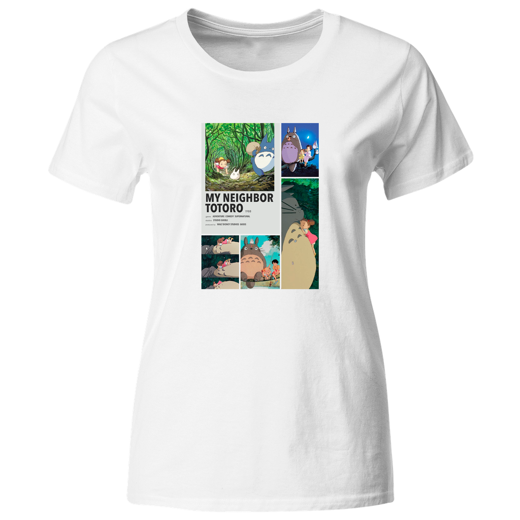 Playera Individual Lk723. Series Anime: Mi vecino Totoro