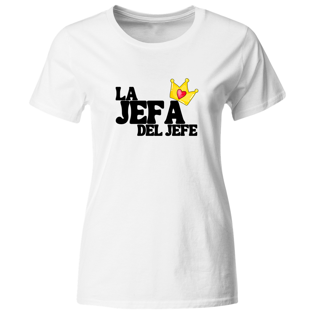 Playera Lsv51 Parejas. El jefe | La jefa del jefe