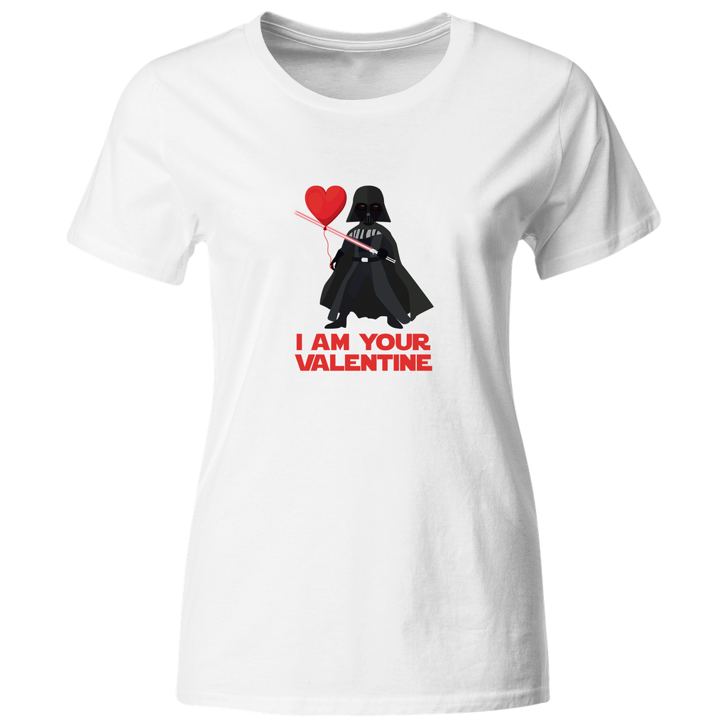 Playera Lsv53 Parejas. I am your valentine. Darth Vader