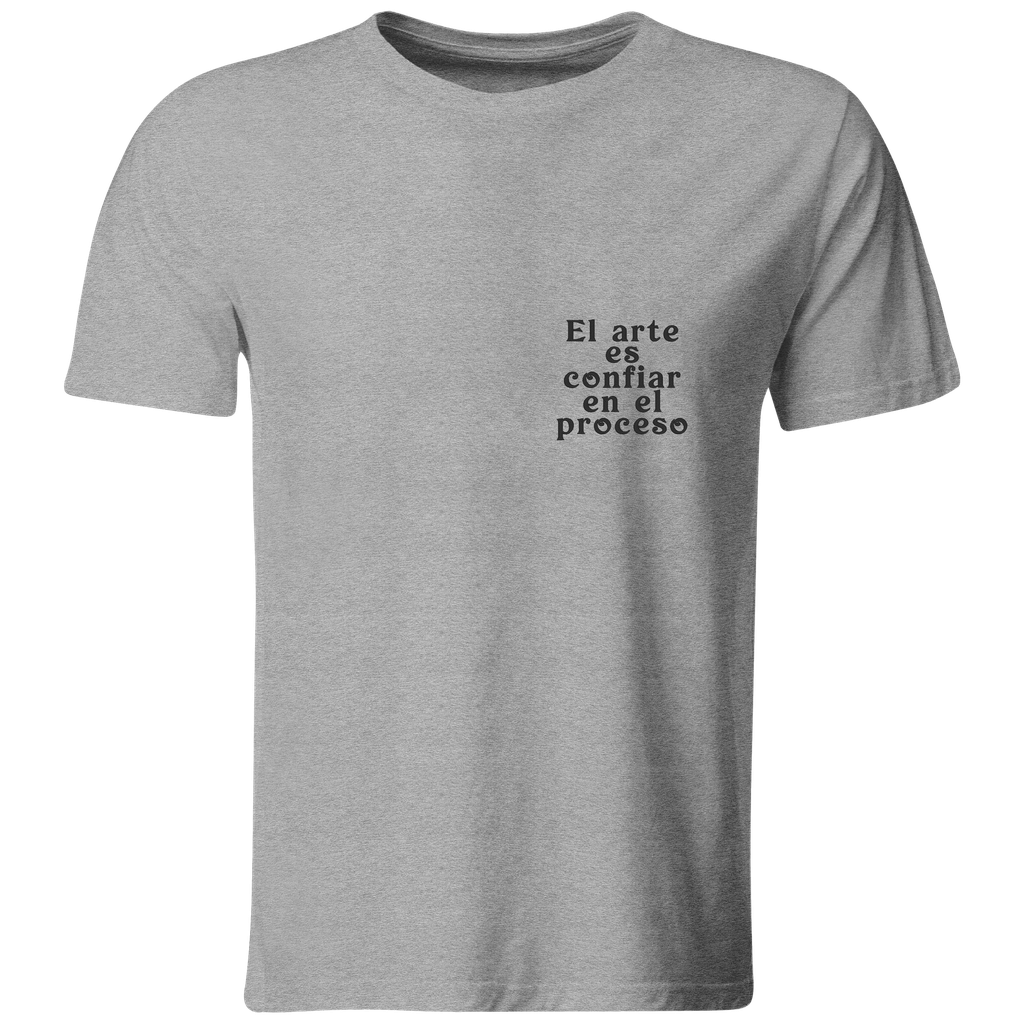 Playera Bordada Lc54. Frase Meme: El Arte Es Confiar.