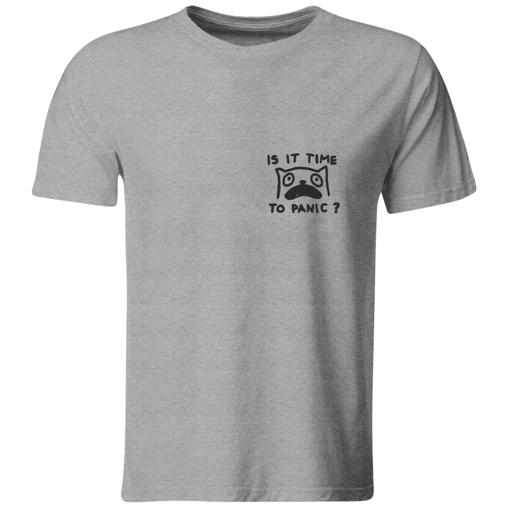 Playera Bordada Lc64. Anime. ¿Es hora de entrar en pánico? 