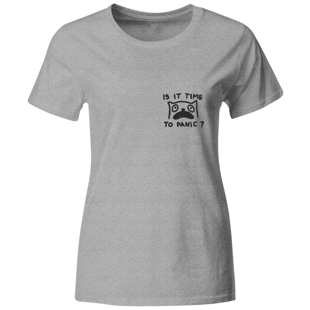 Playera Bordada Lc64. Anime. ¿Es hora de entrar en pánico? 