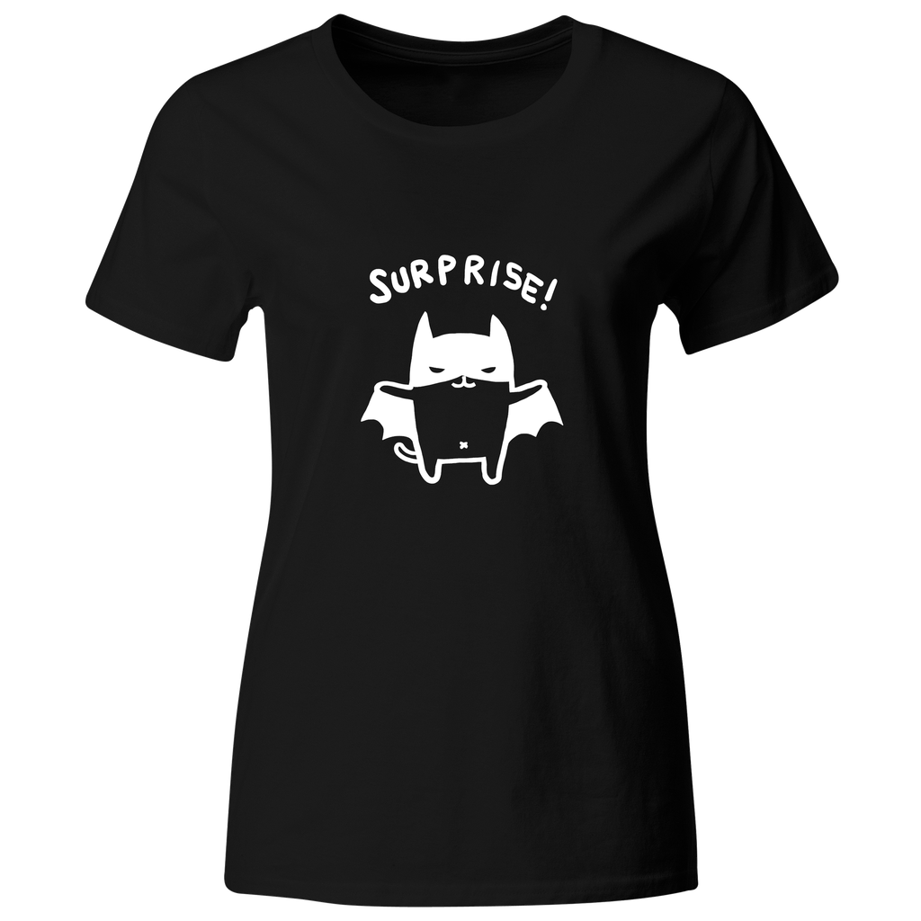 Playera Color Ic151. Meme Anime gato sorpresa surprise